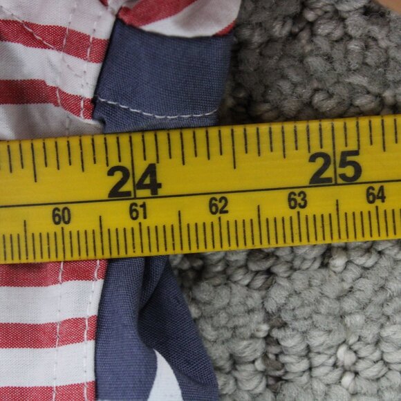 Brook Brothers Shirt Men Large Multicolor Short Sleeve American Flag Collared NW - Picture 8 of 9